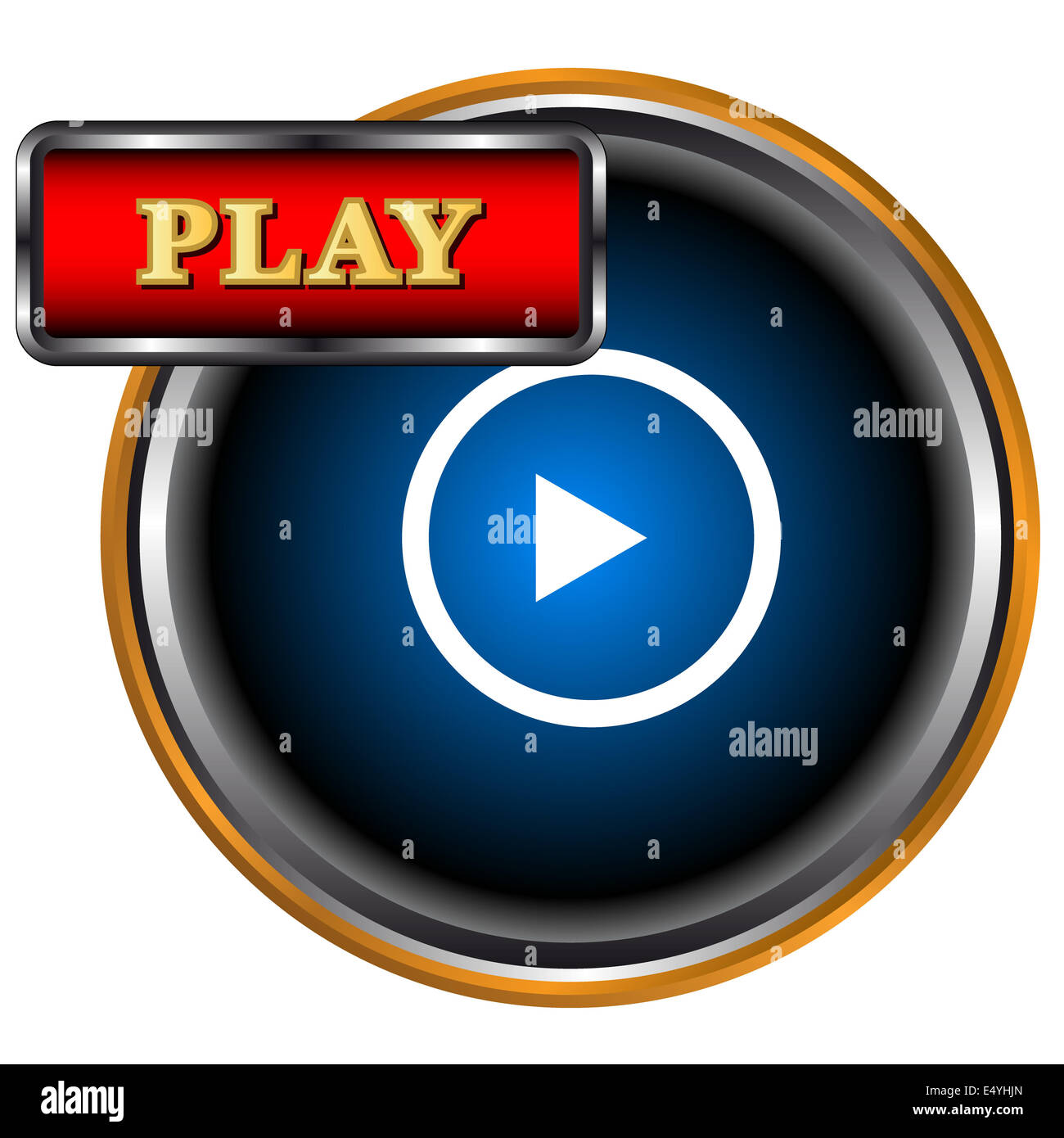 Play pause stop icons hi-res stock photography and images - Alamy