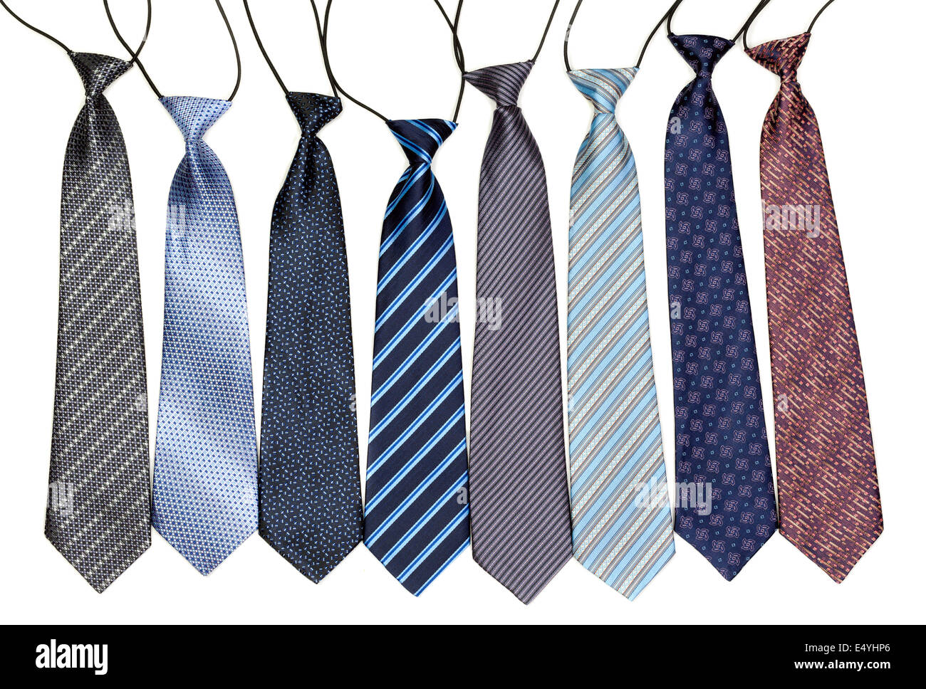 Eight tie an elastic band Stock Photo Alamy