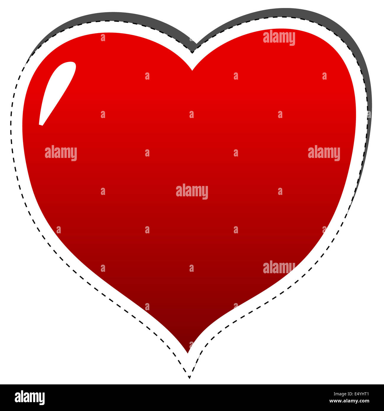 Heart icon Stock Photo