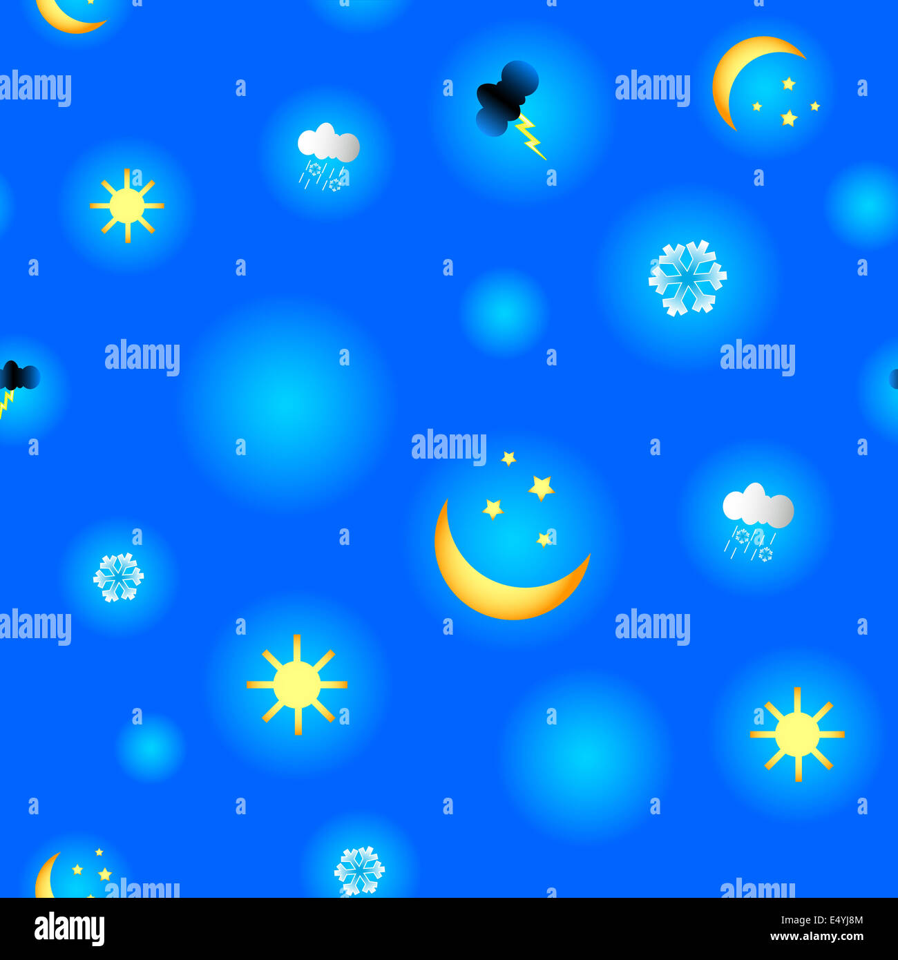 Pattern with weather Stock Photo - Alamy