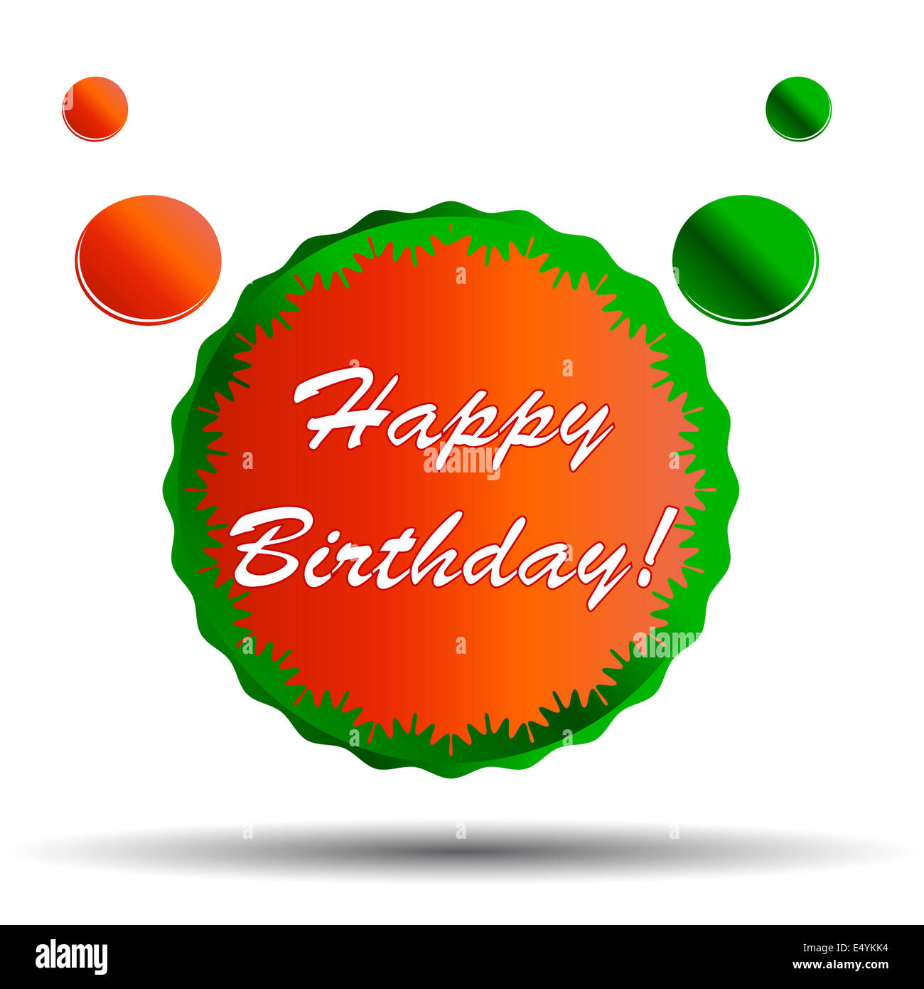Happy Birthday logo Stock Photo - Alamy