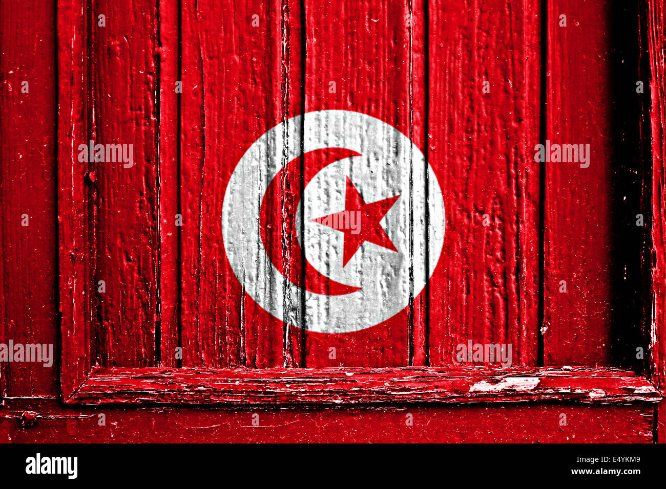Flag tunisia background texture color hi-res stock photography and images -  Alamy