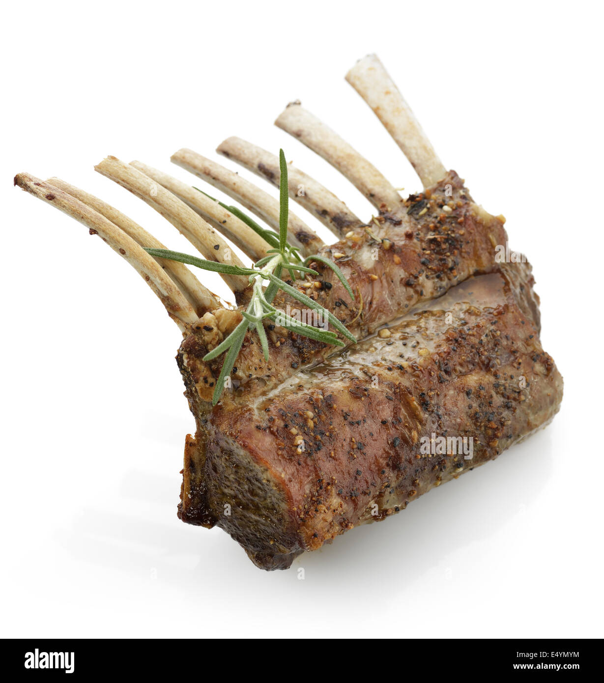 Racks Of Roasted Lamb Ribs Stock Photo - Alamy