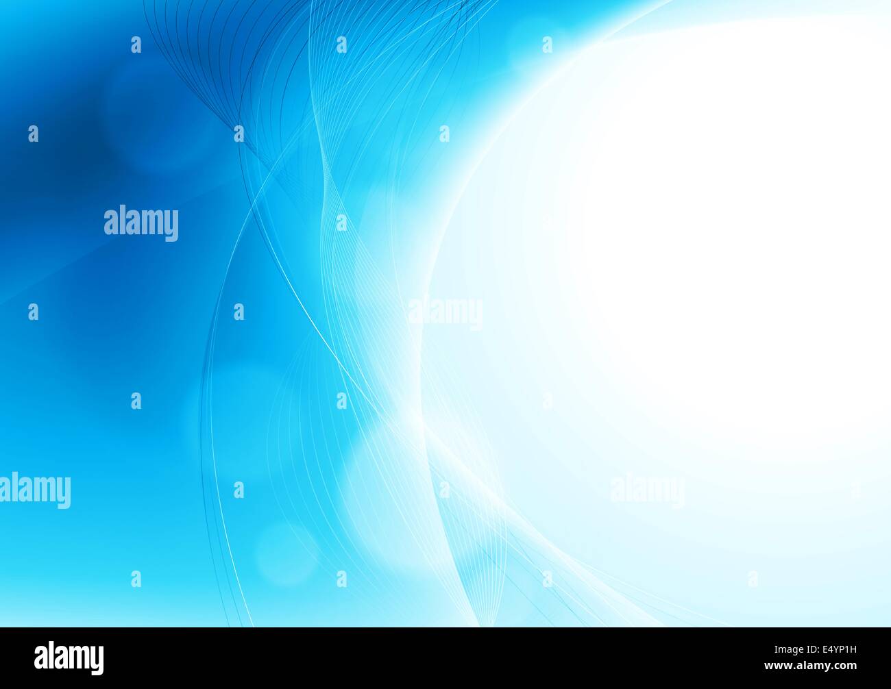 Abstract blue wavy background Stock Photo - Alamy