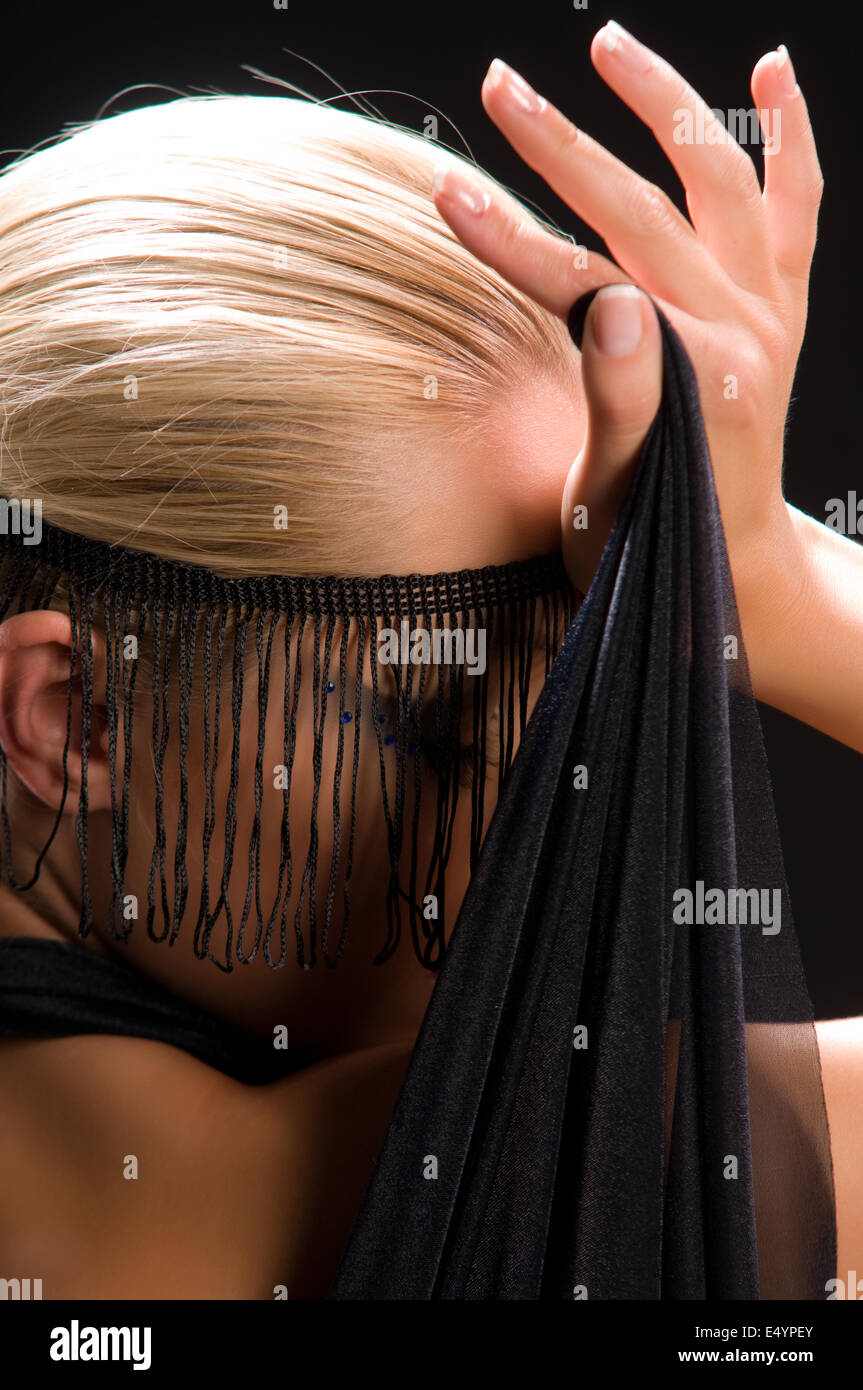Elegant blonde beautiful woman hi-res stock photography and images - Alamy