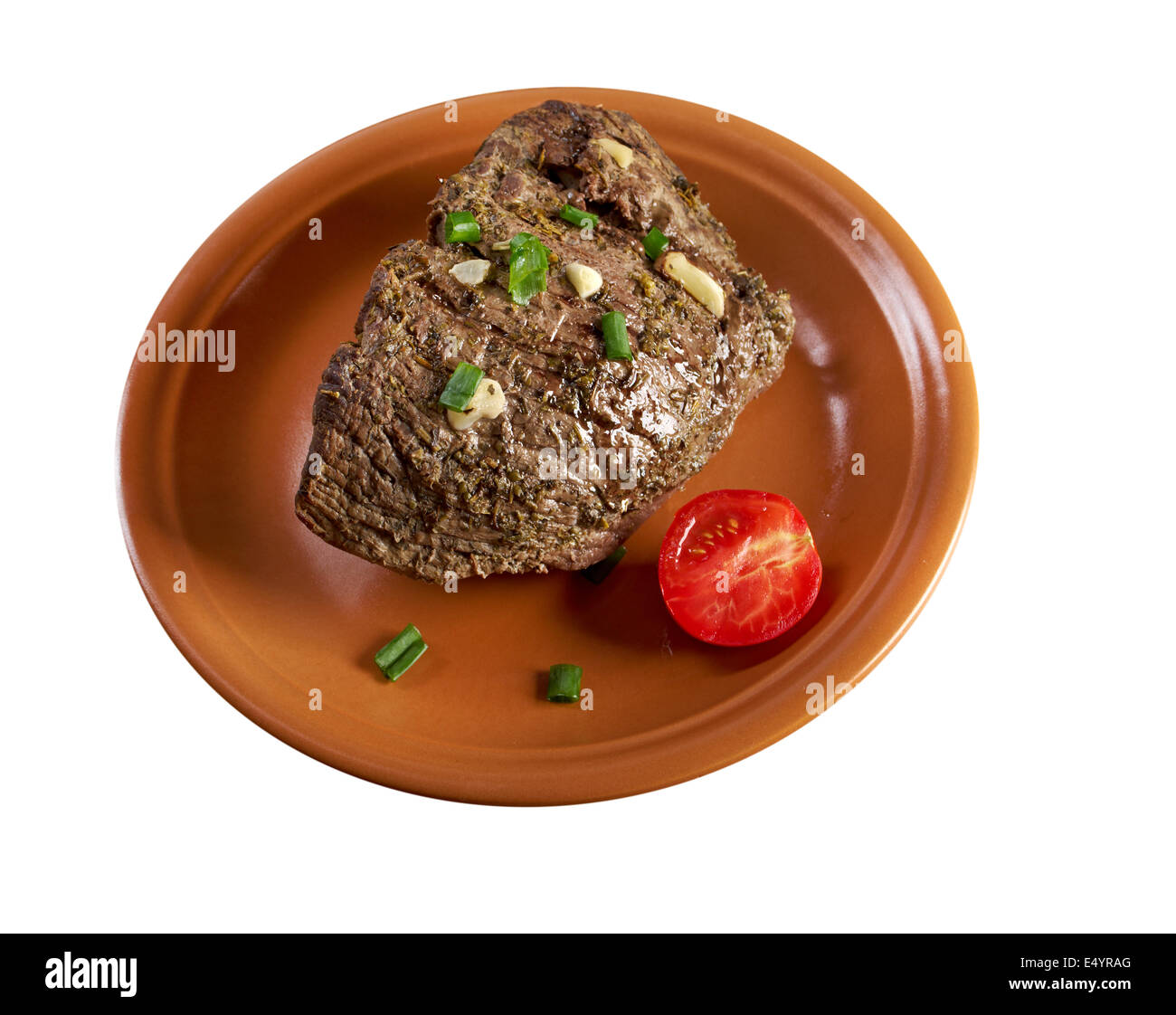 roast beef farm-style Stock Photo