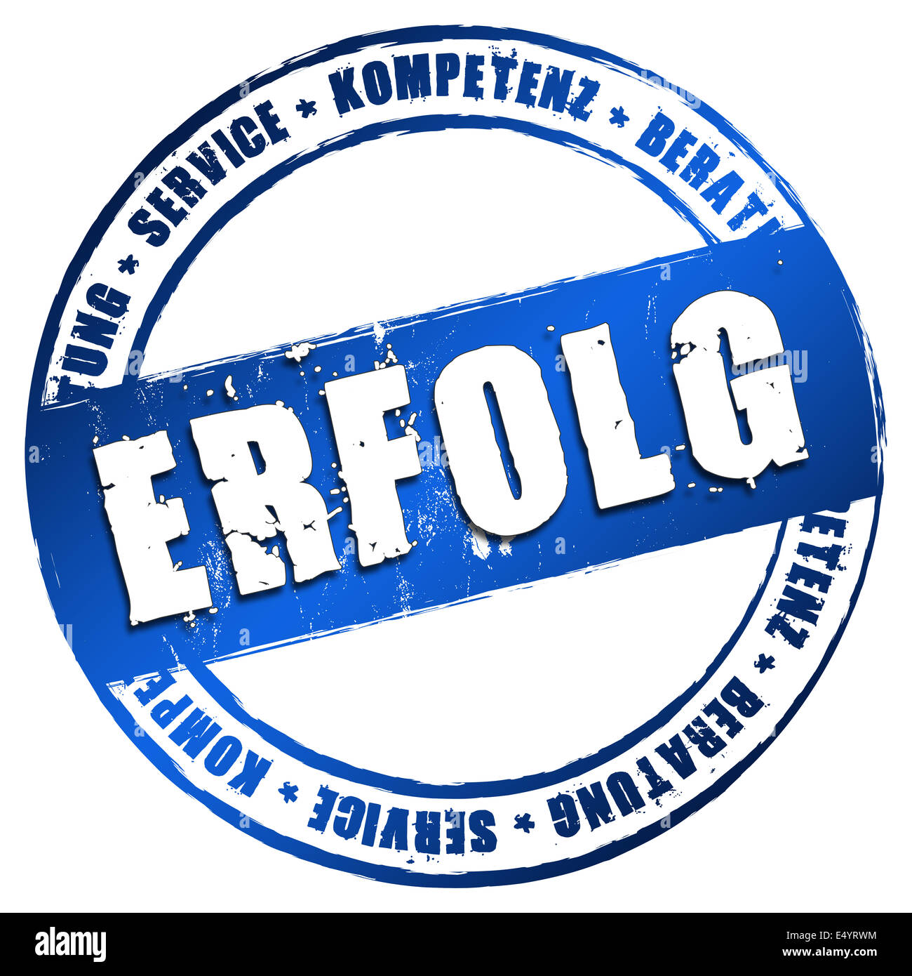 New Stamp - Erfolg Stock Photo - Alamy