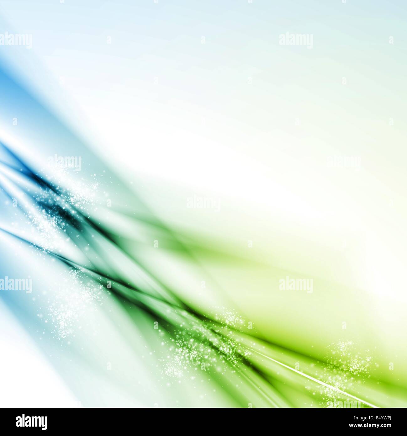 Abstract blue and green background Stock Photo Alamy