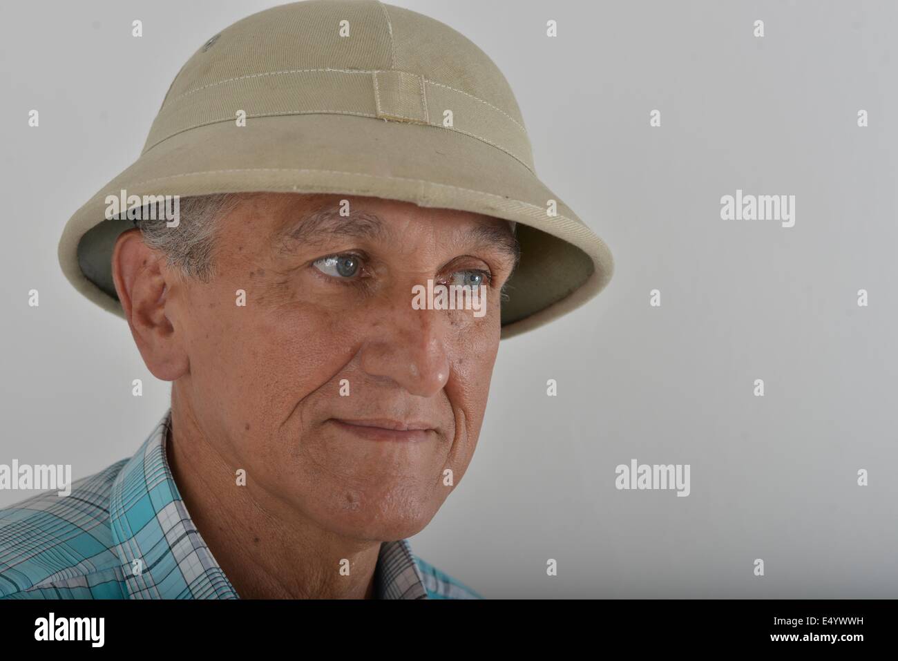 Portrait of an explorer Stock Photo - Alamy