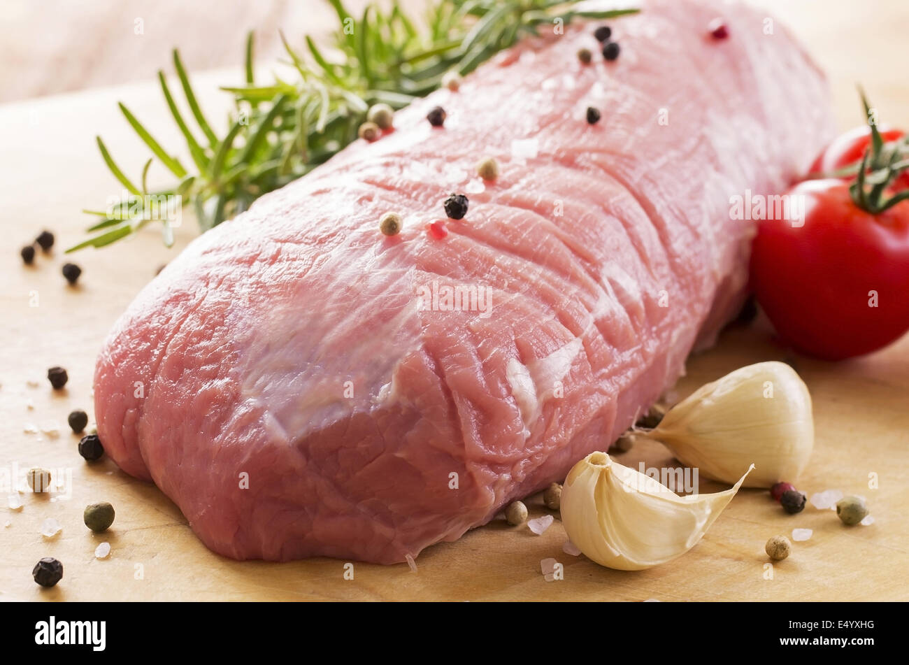 veal fillet Stock Photo