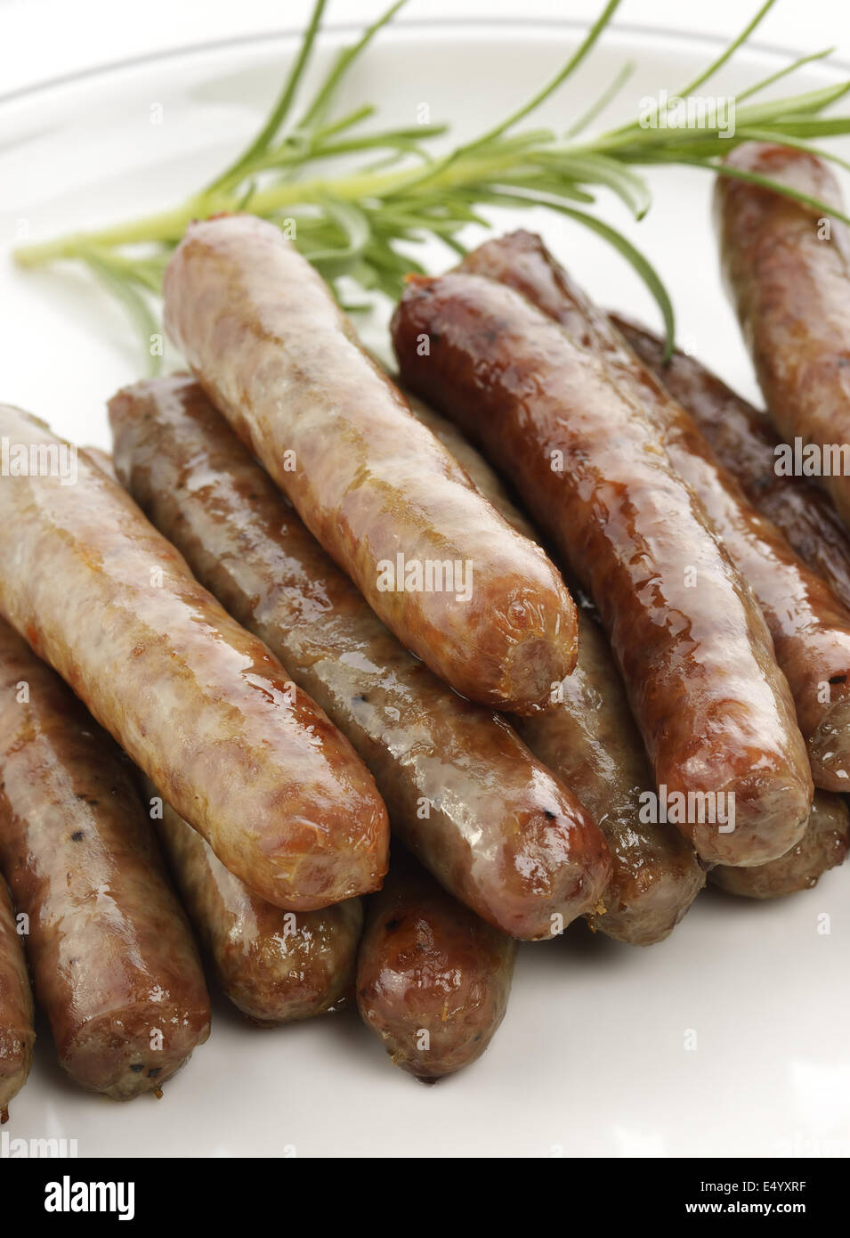 Sausage Links Stock Photo