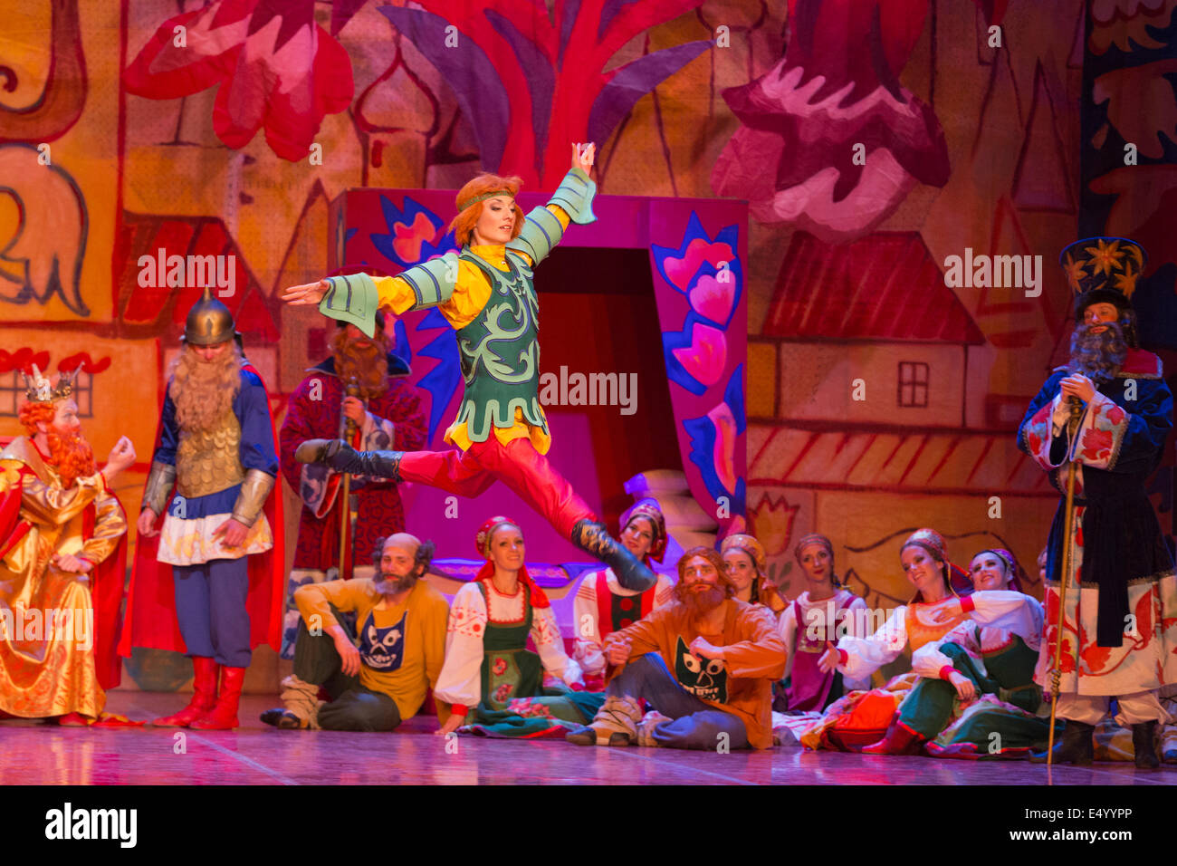 Dress rehearsal of RimskyKorsakov’s ballet opera Le Coq d’Or (The