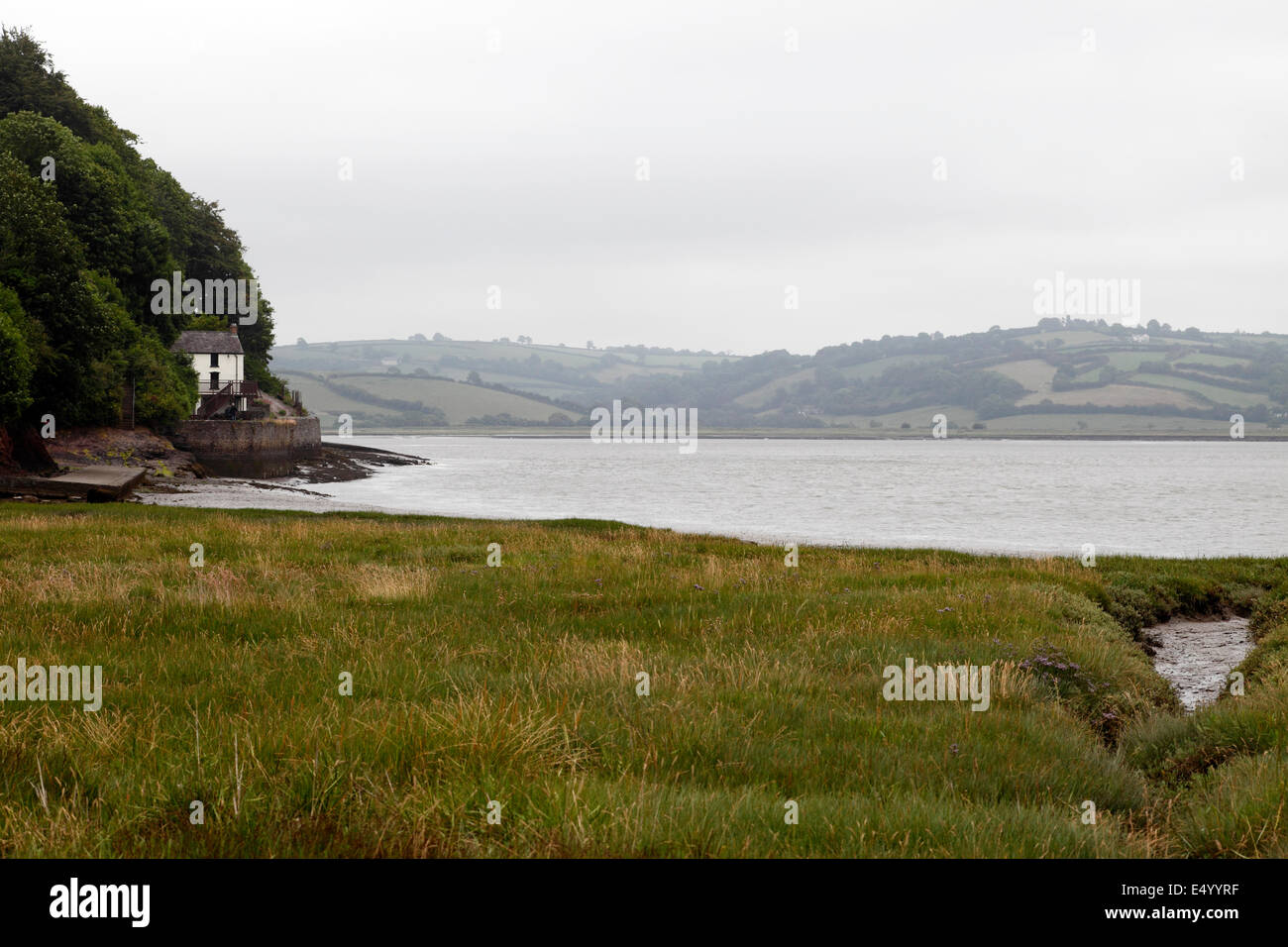 The Boat House, Laugharne Carmarthenshire. Where Dylan Thomas lived ...