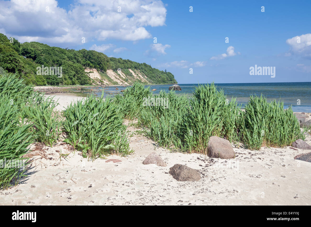 Beach of Goehren,Rugen Island,Germany Stock Photo