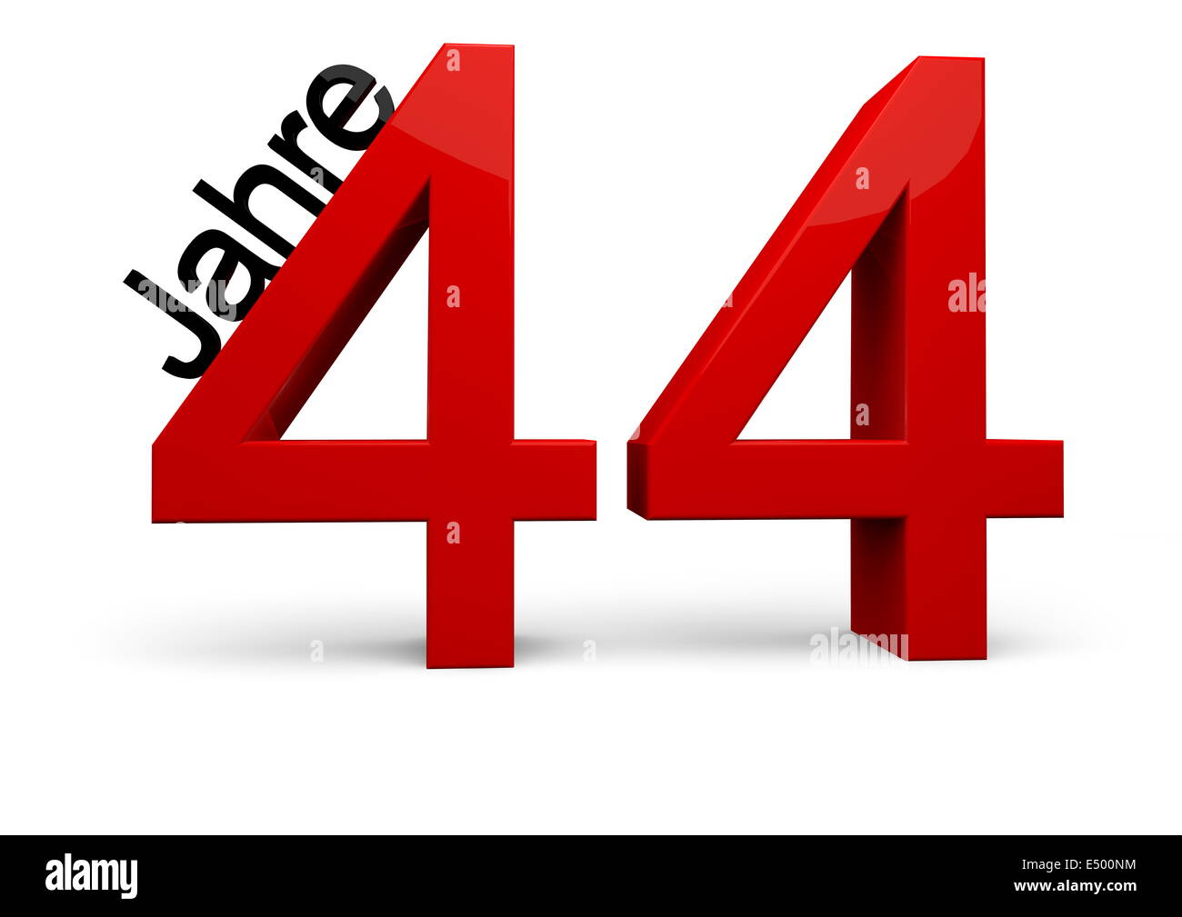 44 Years Stock Photo