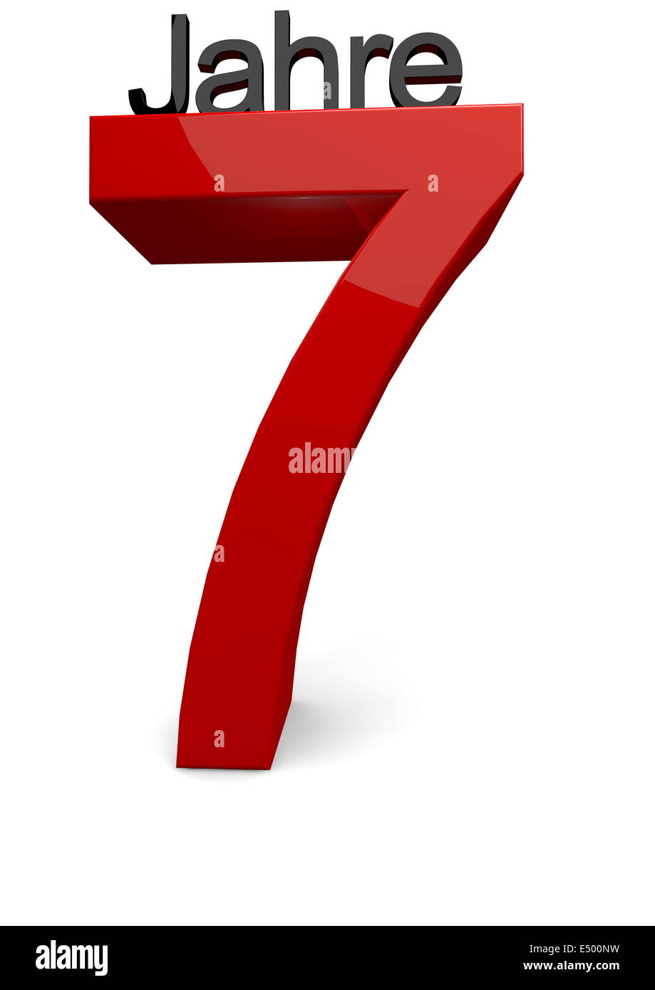 7 Years Stock Photo