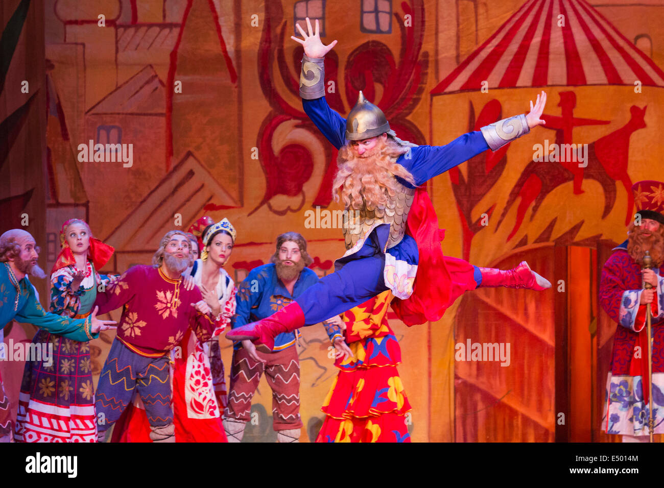 Dress rehearsal of Rimsky-Korsakov’s ballet opera Le Coq d’Or (The ...