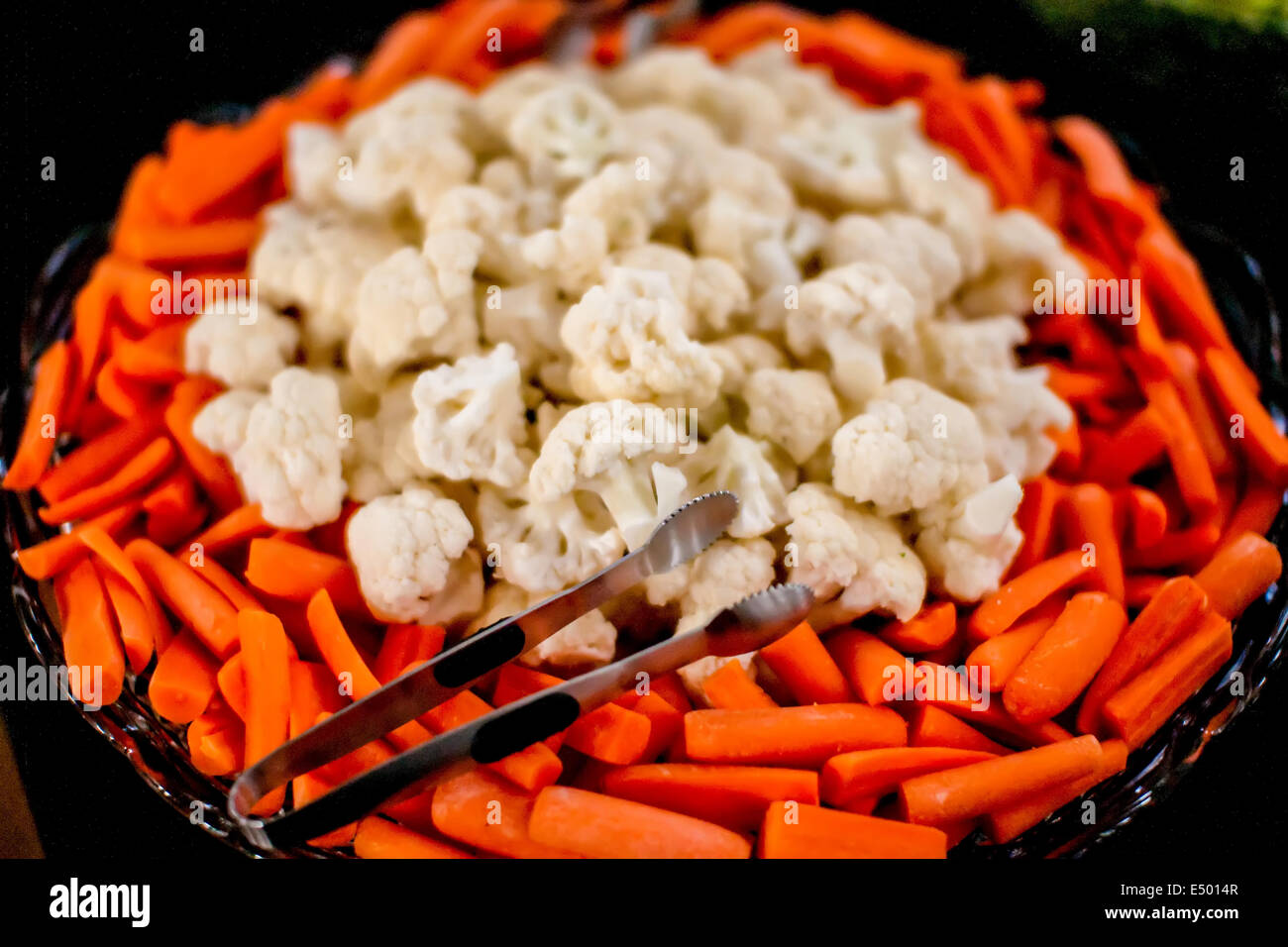 white broccoli and carrots Stock Photo Alamy