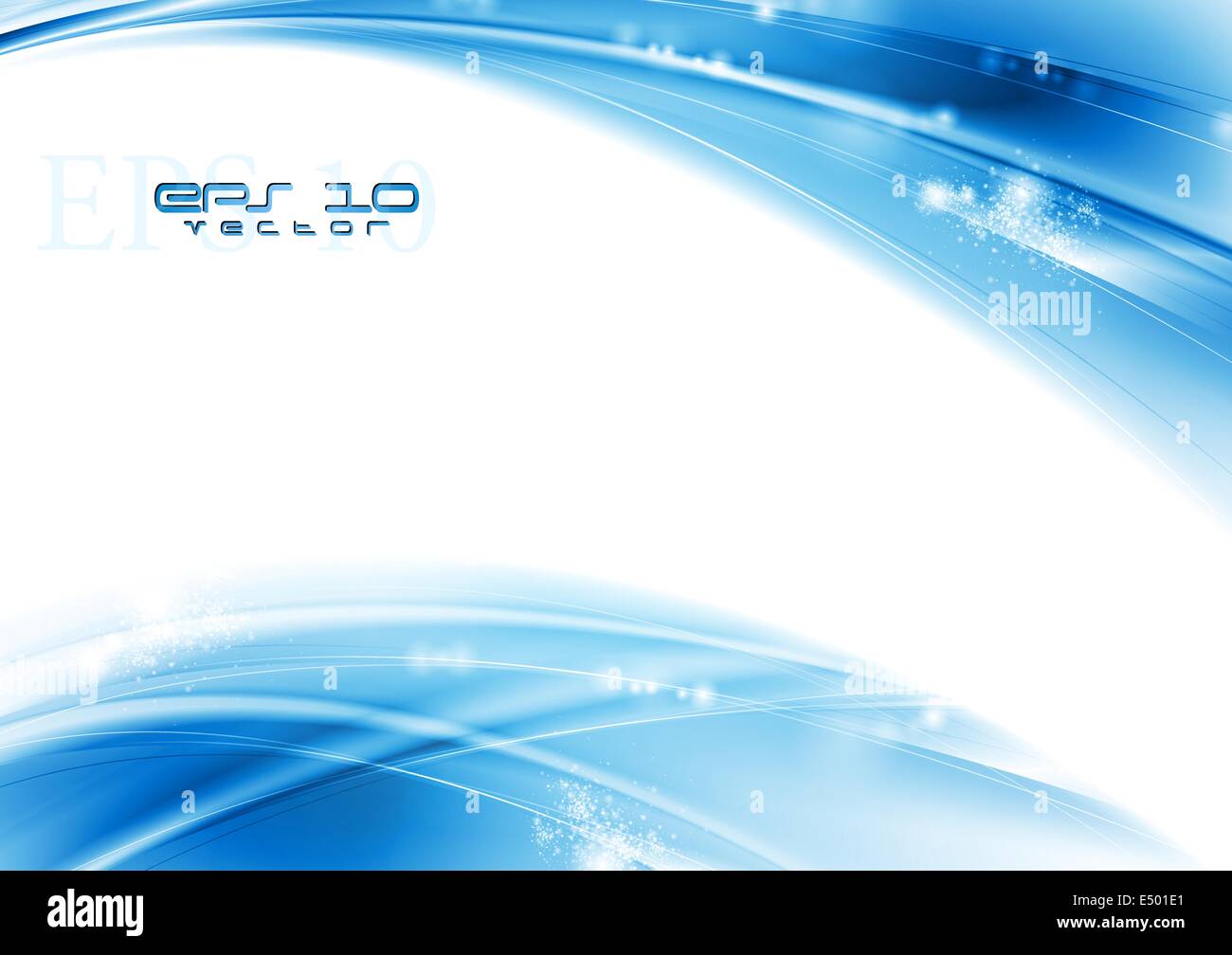 Abstract blue waves background Stock Photo - Alamy