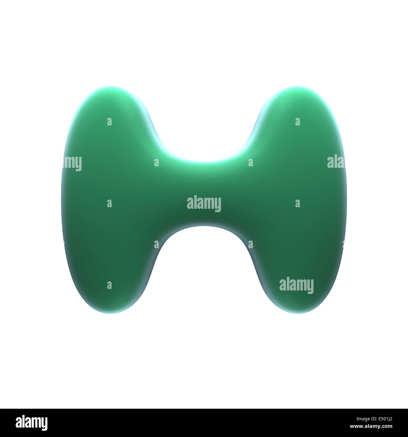 isolated green clay figure Stock Photo Alamy