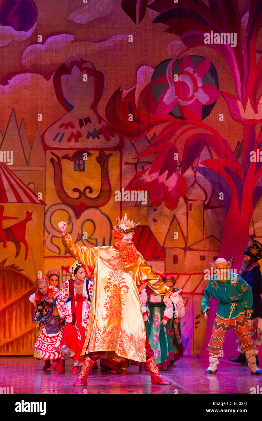 Dress rehearsal of RimskyKorsakov’s ballet opera Le Coq d’Or (The