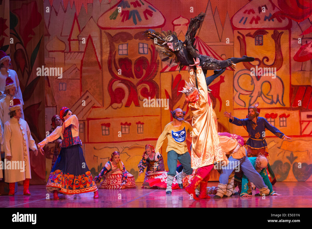 Dress rehearsal of RimskyKorsakov’s ballet opera Le Coq d’Or (The