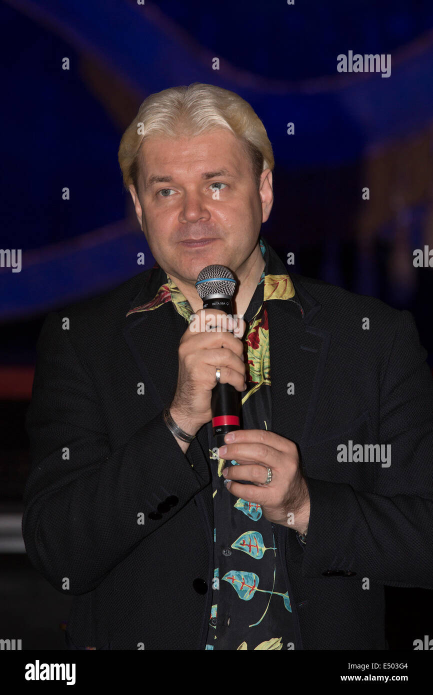 Andris Liepa at the dress rehearsal of RimskyKorsakov’s ballet opera