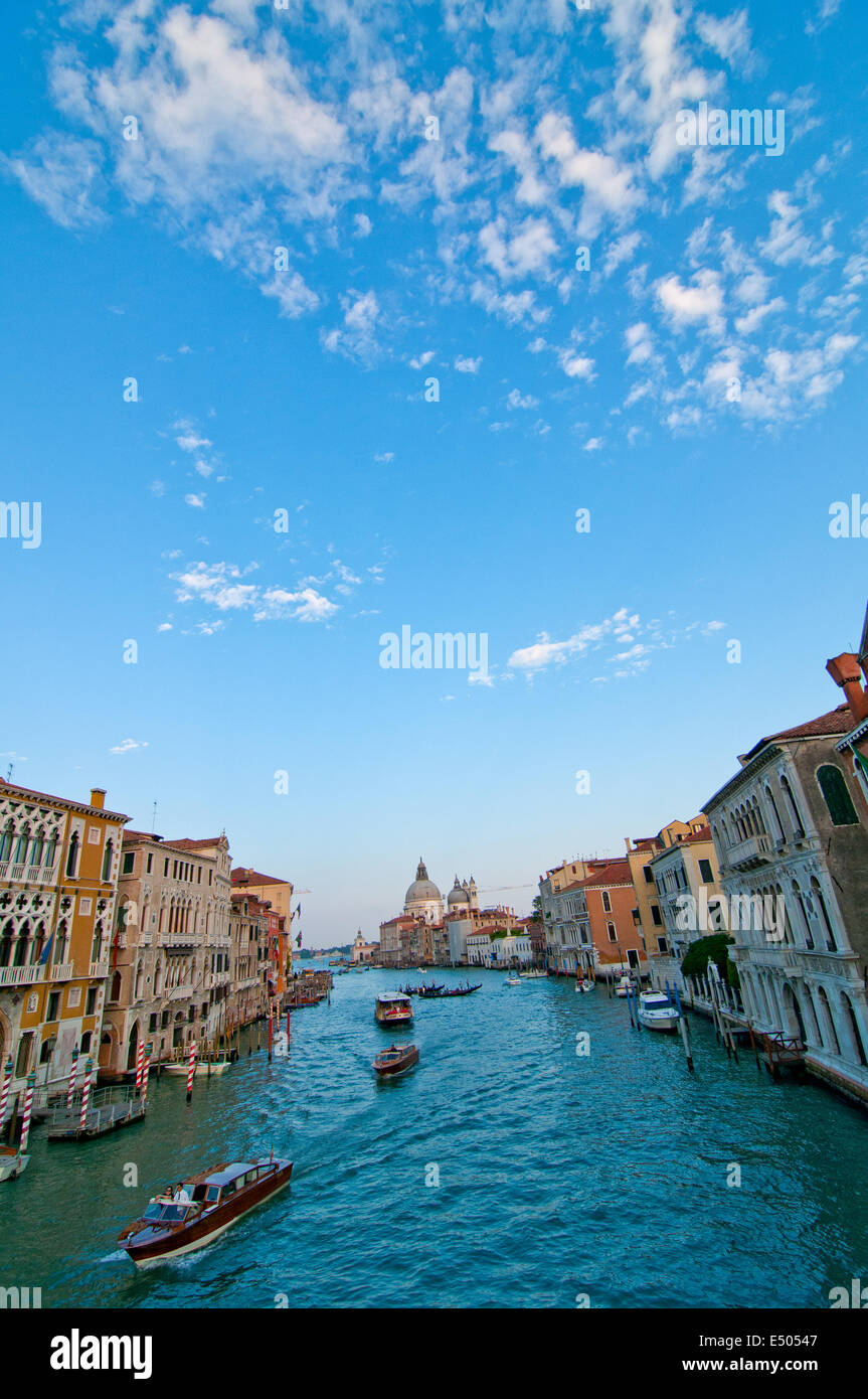 Venice Italy grand canal view Stock Photo - Alamy