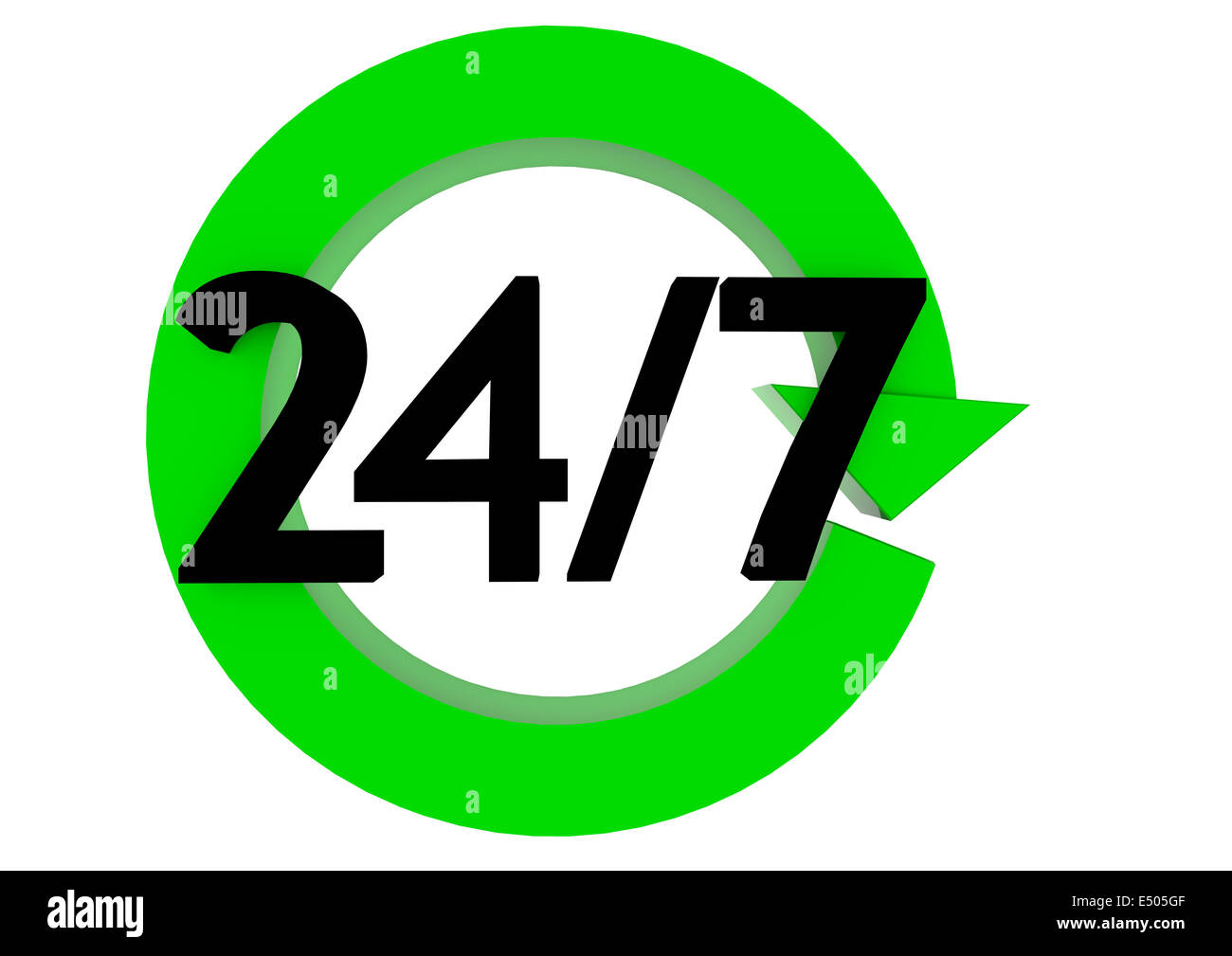 around the clock Stock Photo Alamy