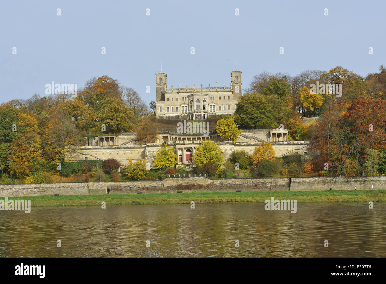 Castle Albrechtsberg Stock Photo