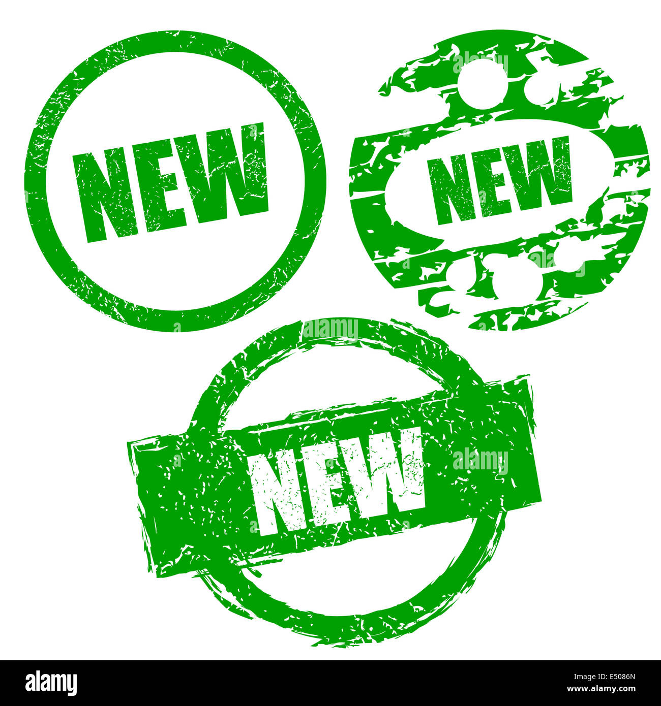 Rubber stamps set Stock Photo Alamy