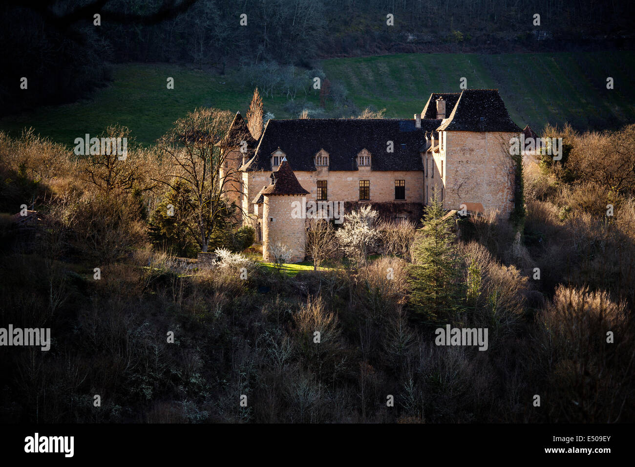 Castel Saint-Médard-de-Presque France Stock Photo