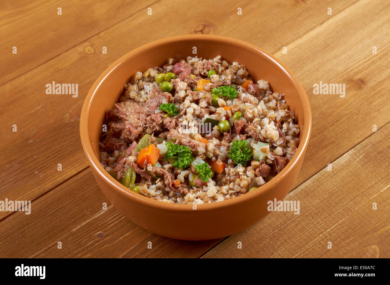 Russian Buckwheat porridge Stock Photo Alamy
