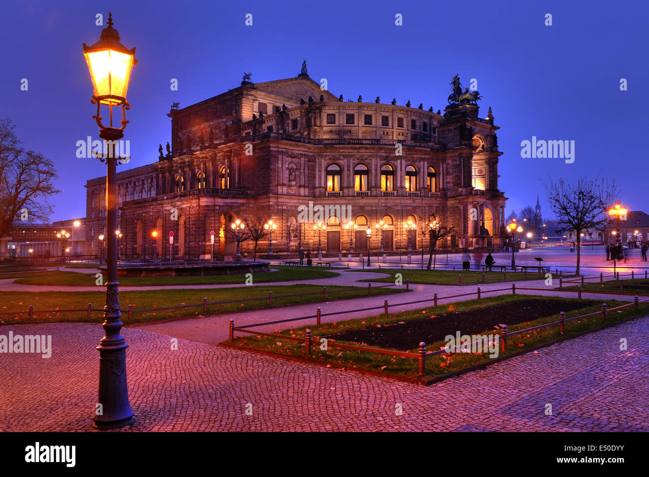 Semperoper Stock Photo