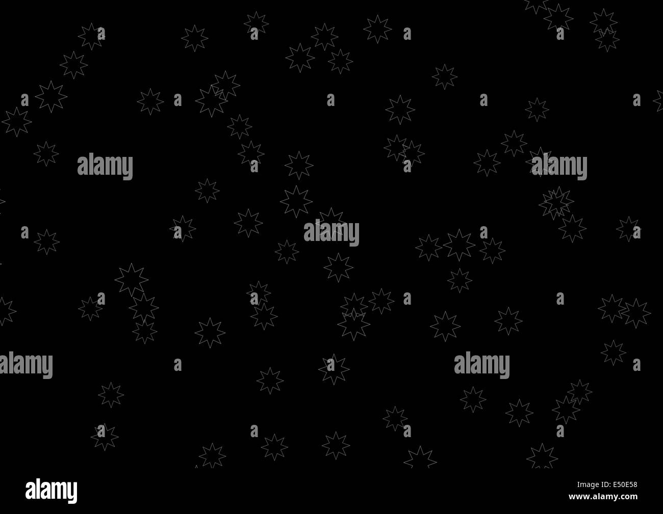 Stars texture Black and White Stock Photos & Images - Alamy