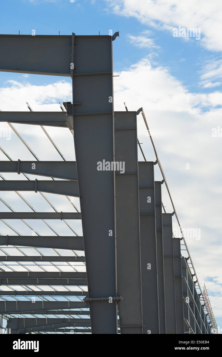 Industrial building construction Stock Photo Alamy