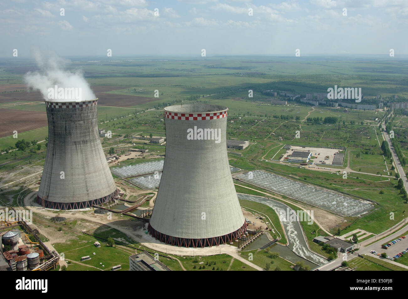 Coal power plant Stock Photo