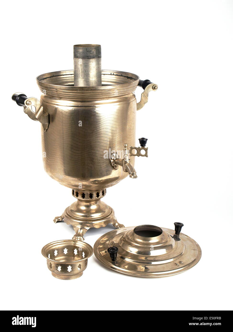 Samovar russia tea Cut Out Stock Images & Pictures - Alamy