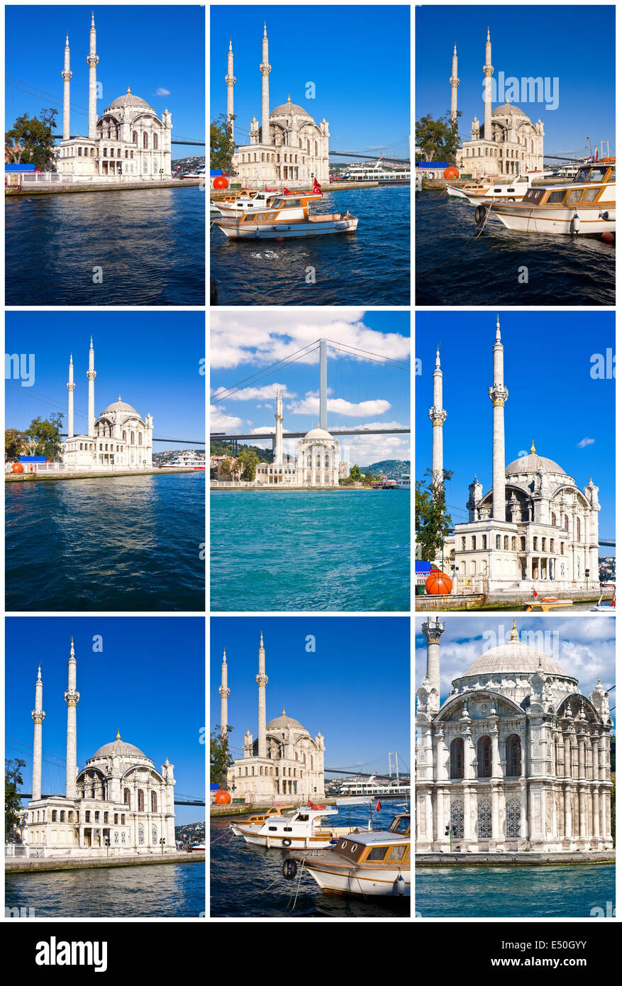 Ortakoy Mosque in Istanbul Stock Photo - Alamy