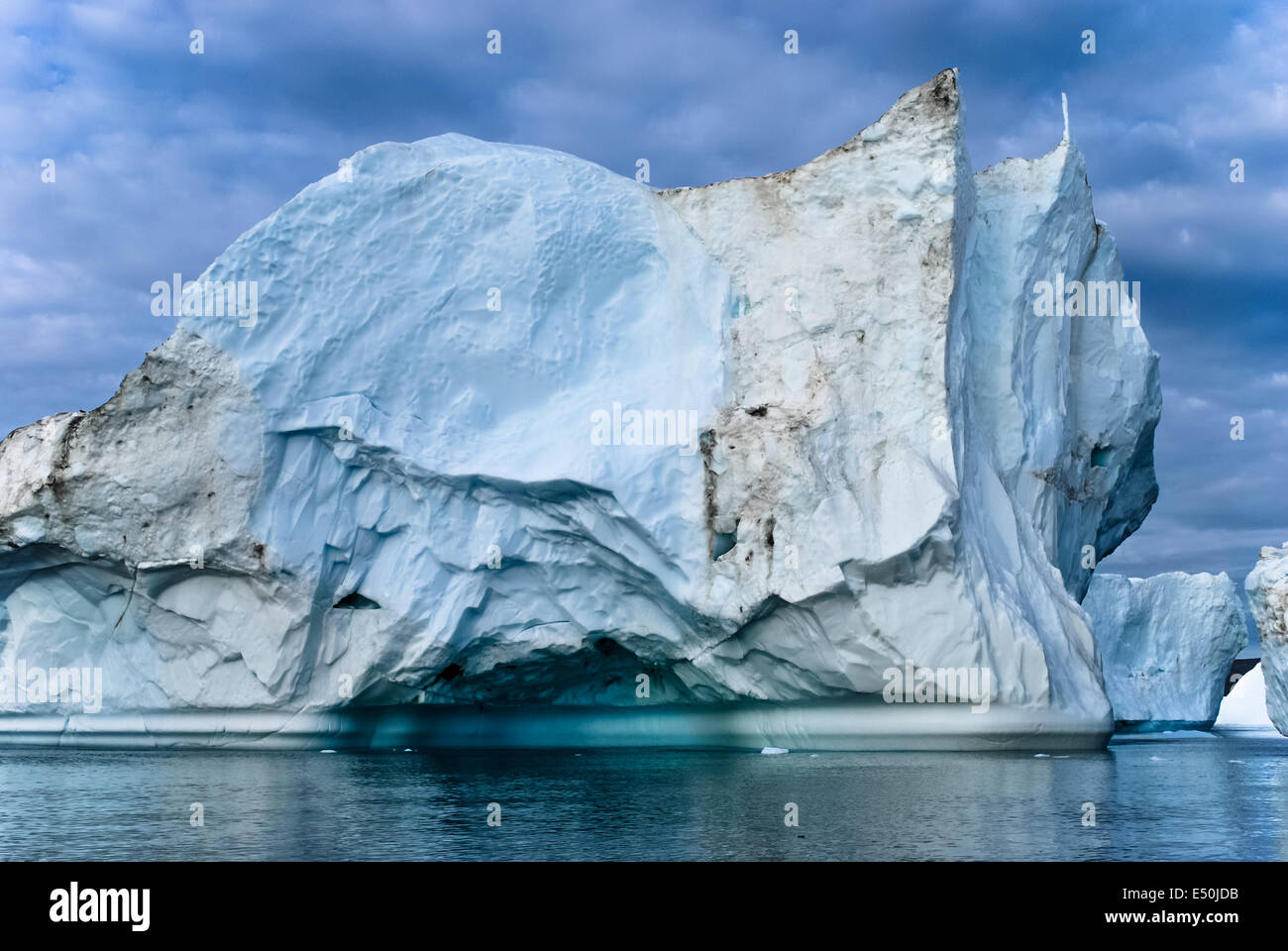 Iceberg, Disco Bay, Greenland Stock Photo
