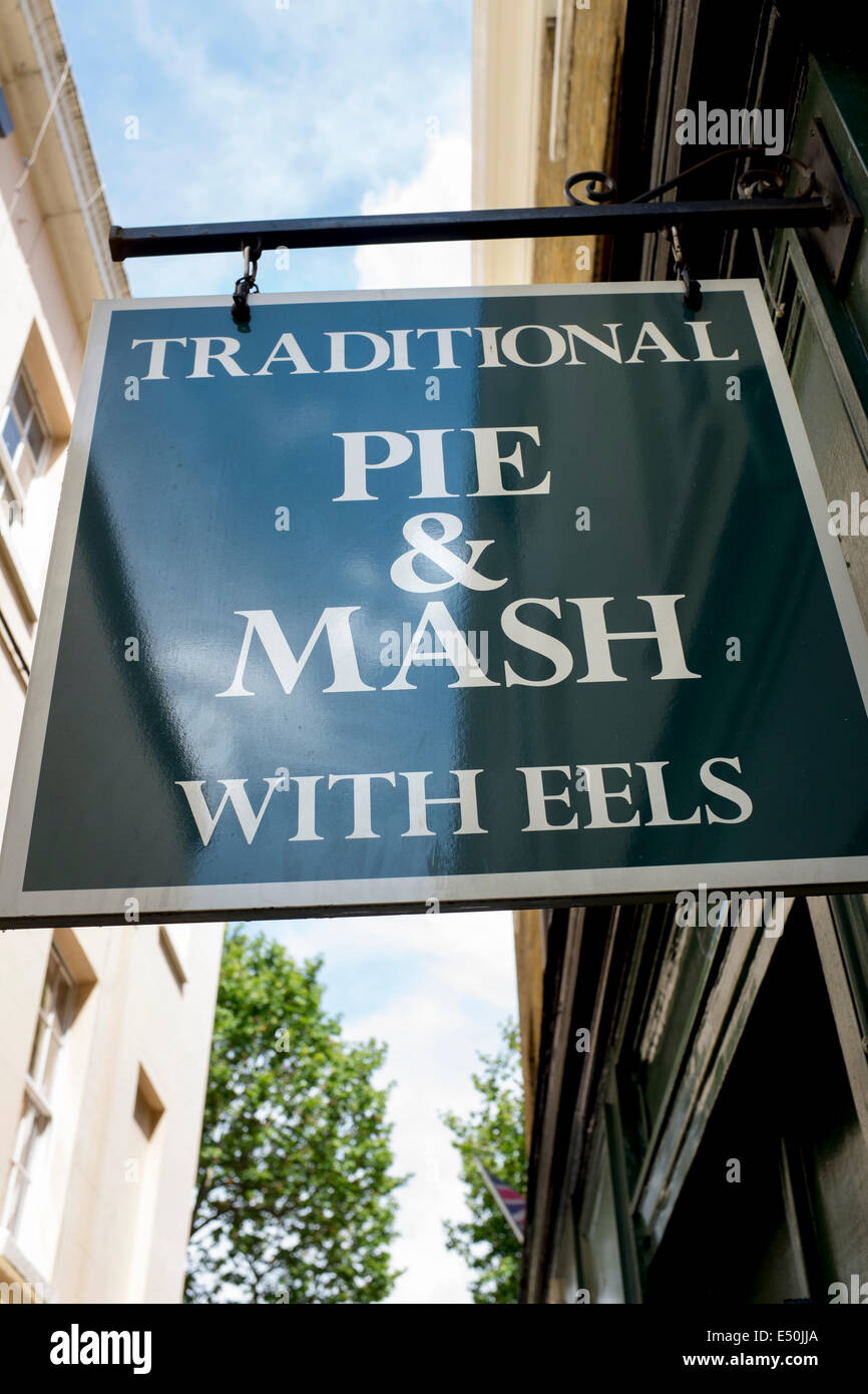 Goddards Pie and Mash Shop in Greenwich London Stock Photo Alamy