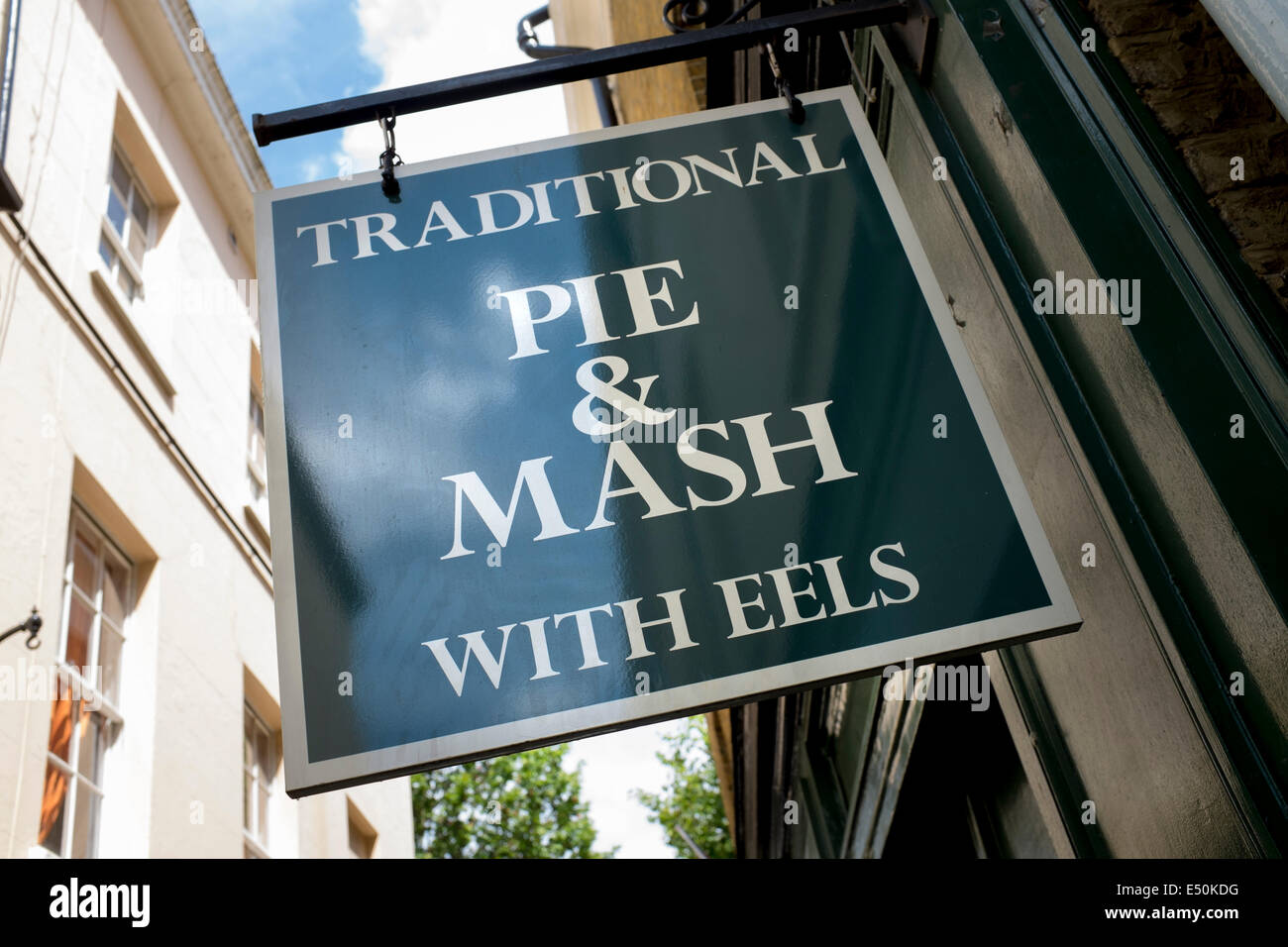 Goddards Pie and Mash Shop in Greenwich London Stock Photo Alamy