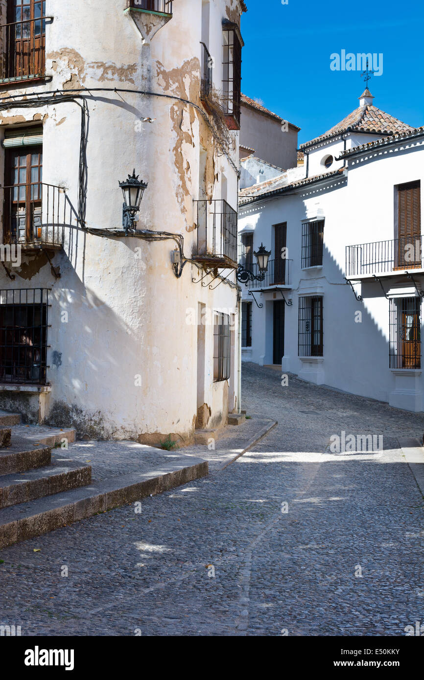 Spanish white house hi-res stock photography and images - Alamy