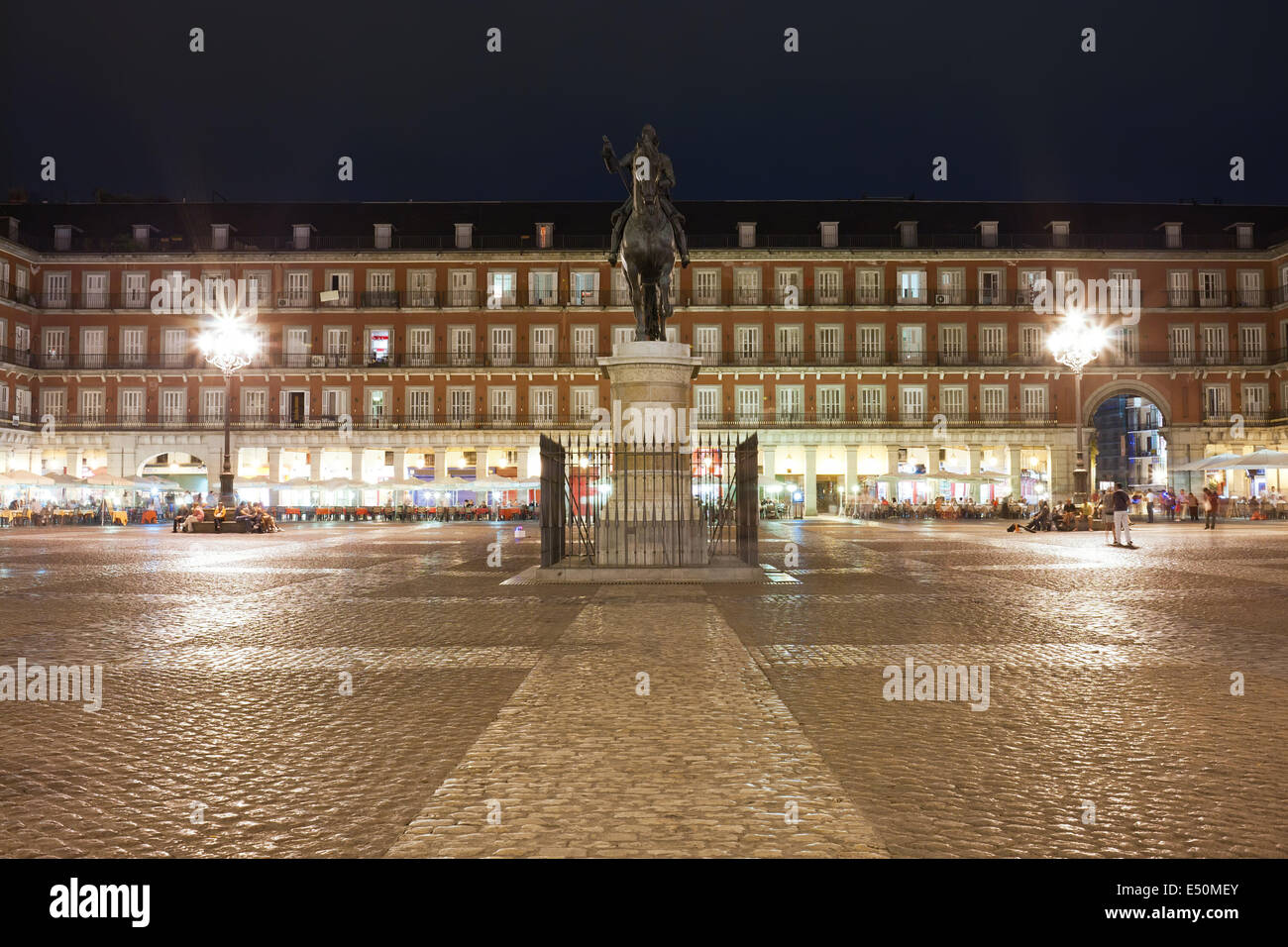 Famous historic plaza mayor hi-res stock photography and images - Alamy