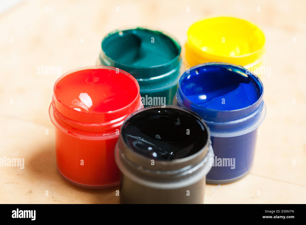 set of paints Stock Photo - Alamy