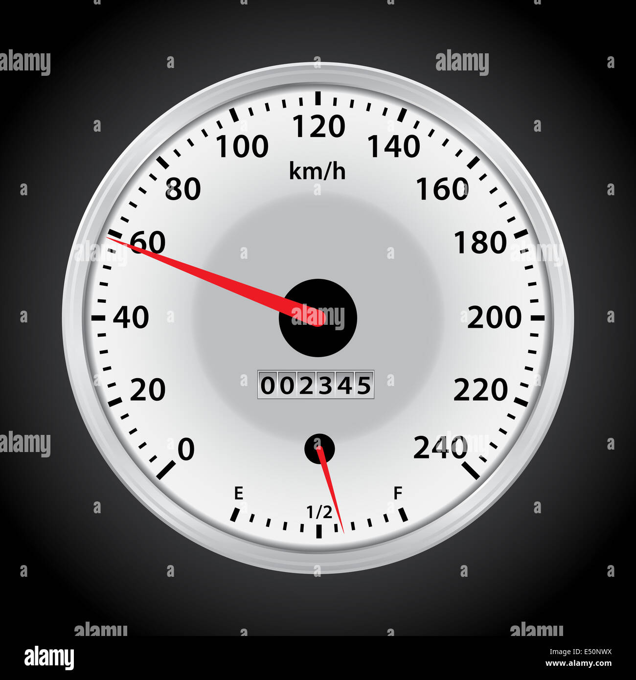 Speedometer detailed hires stock photography and images Alamy