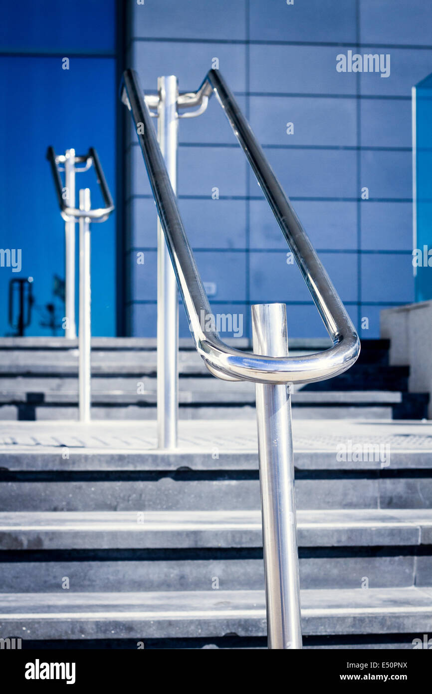 Tubular steel stairs hi-res stock photography and images - Alamy