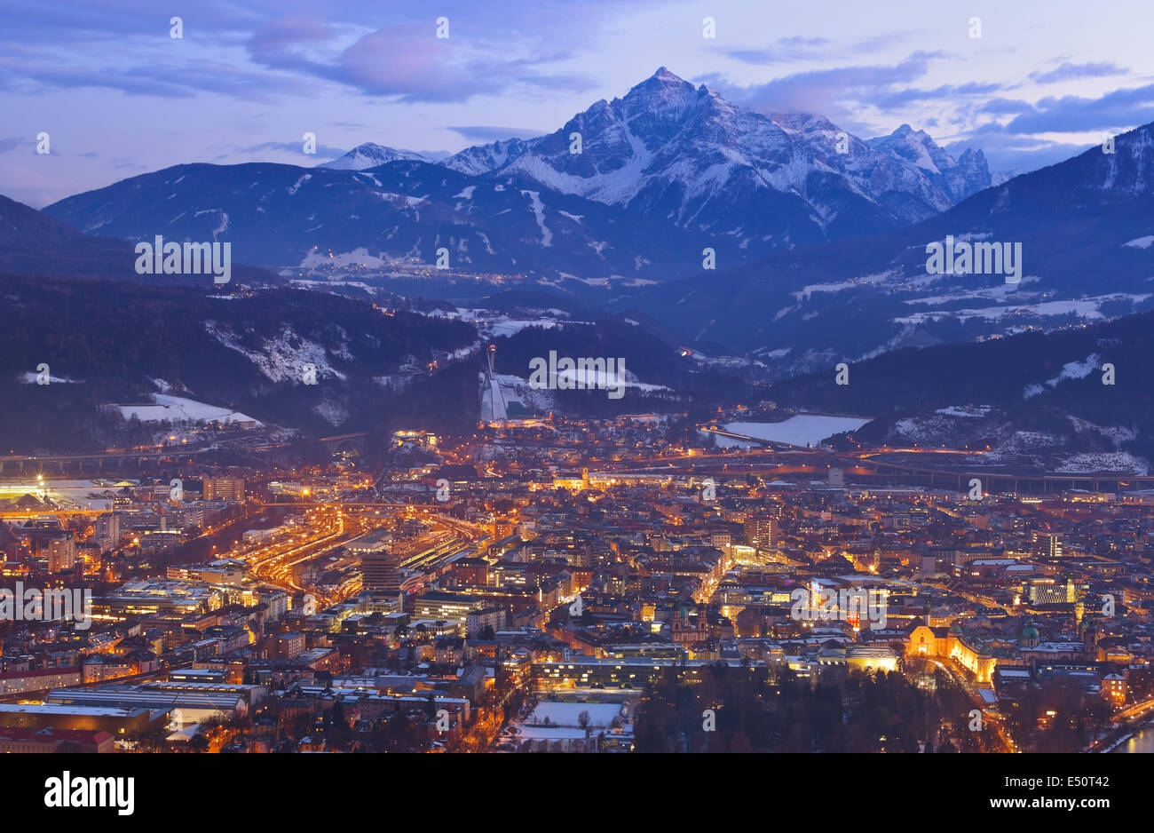 Innsbruck Austria Stock Photo