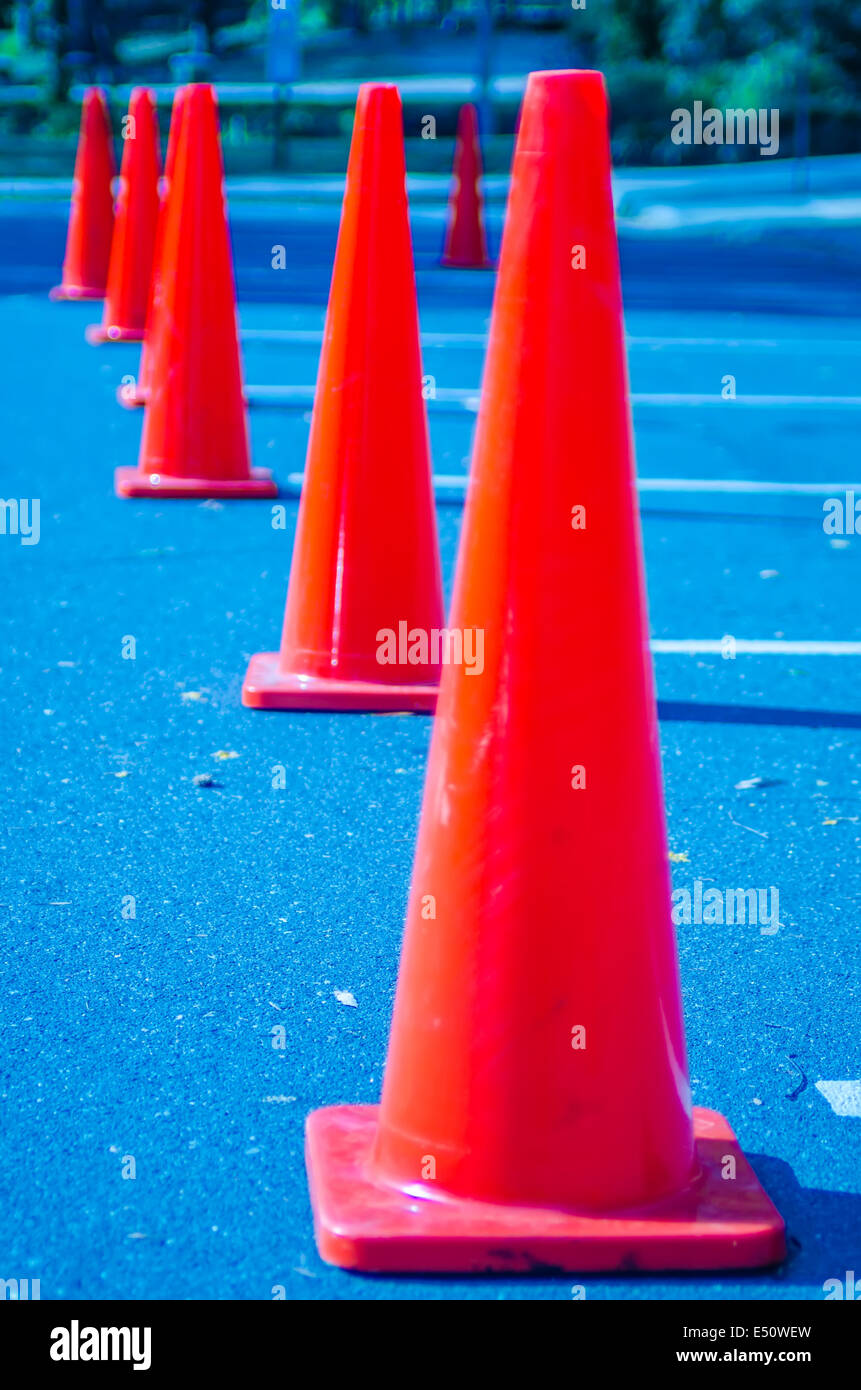 Parking cones hires stock photography and images Alamy