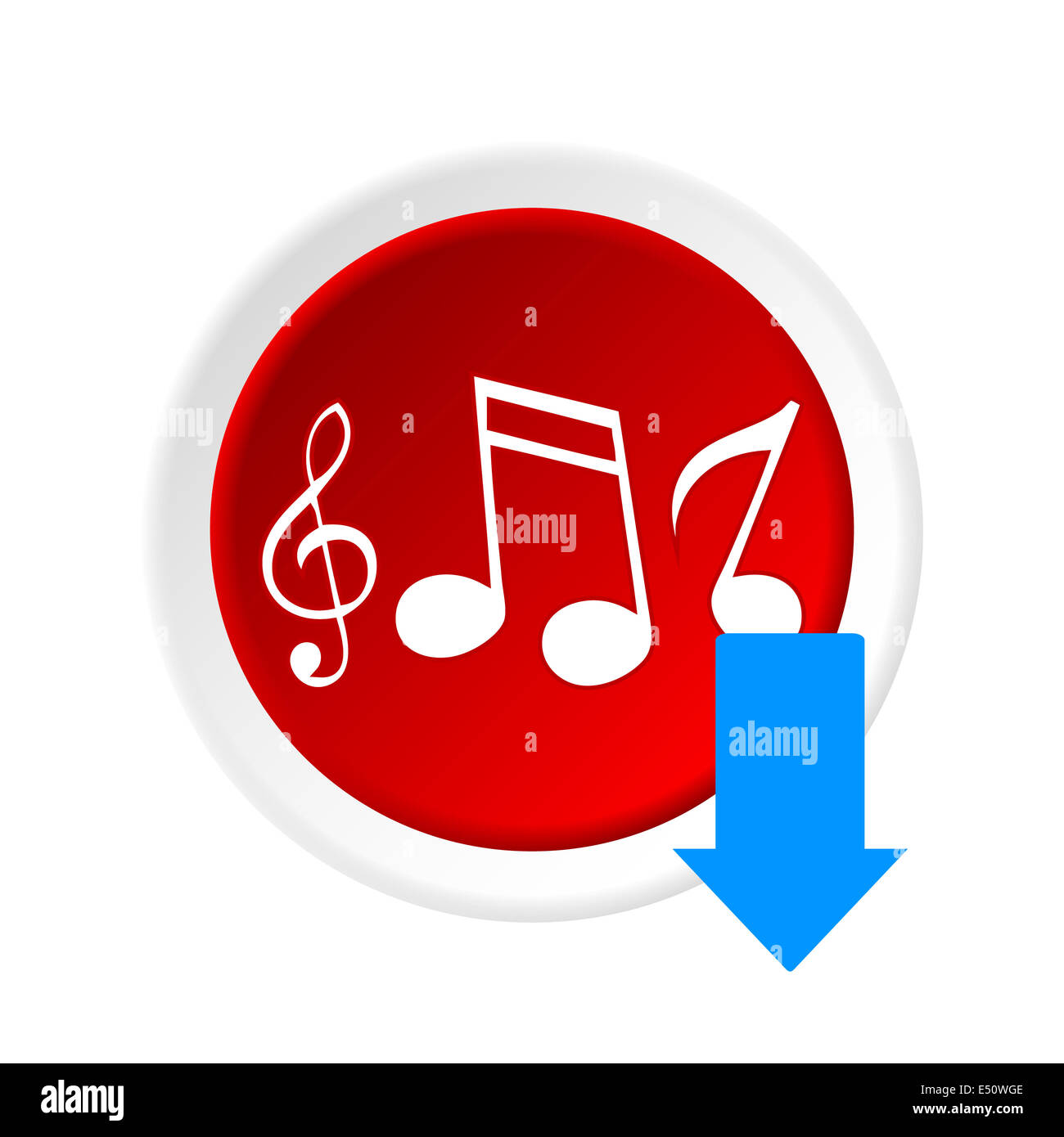 Golden music icon hi-res stock photography and images - Alamy